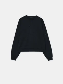 MOHITO Bawełniana bluza czarny Discount
