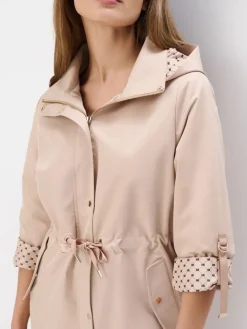MOHITO Beżowa kurtka parka beu017cowy Clearance