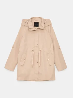 MOHITO Beżowa kurtka parka beu017cowy Clearance