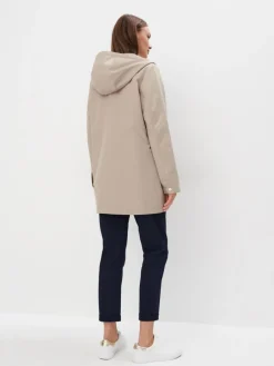 MOHITO Beżowa parka beu017cowy New