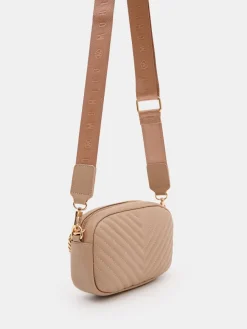 MOHITO Beżowa torebka crossbody beu017cowy Fashion