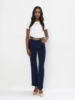 MOHITO Biały t-shirt basic biau0142y New