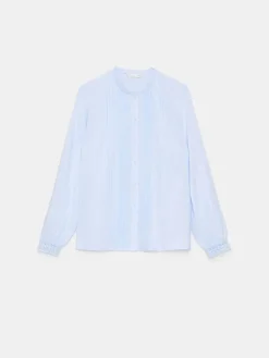 MOHITO Błękitna bluzka z wiskozy bu0142u0119kitny Discount