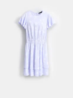 MOHITO Błękitna sukienka mini z modalem bu0142u0119kitny Online