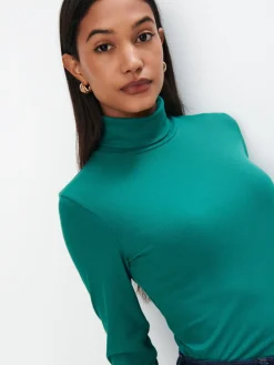 MOHITO Bluzka z golfem zielony Clearance