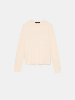 MOHITO Bluzka z merceryzowanej bawełny biau0142y Fashion