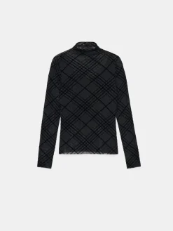 MOHITO Bluzka z metaliczną nitką czarny Fashion