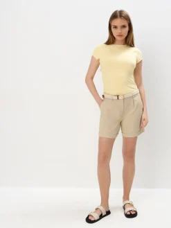 MOHITO Bluzka z odkrytymi plecami u017cu00f3u0142ty Outlet