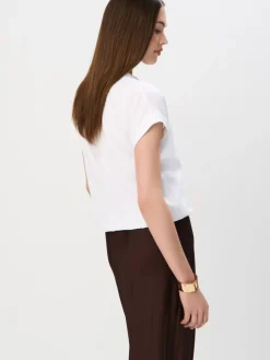 MOHITO Bluzka z wiskozy biau0142y Fashion