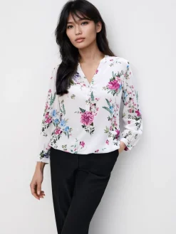 MOHITO Bluzka z wiskozy wielobarwny Outlet