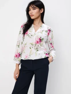 MOHITO Bluzka z wiskozy biau0142y Clearance