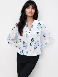 MOHITO Bluzka z wiskozy bu0142u0119kitny Sale