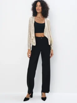 MOHITO Cekinowa marynarka zu0142oty Fashion