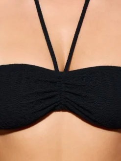 MOHITO Czarna góra od bikini czarny New