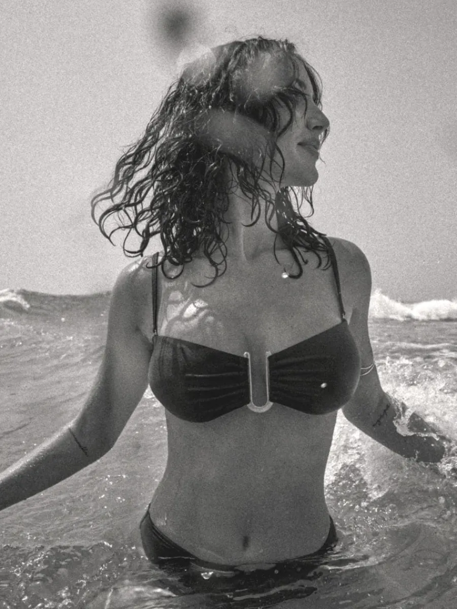 MOHITO Czarna góra od bikini czarny Sale