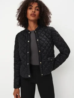 MOHITO Czarna kurtka przejściowa czarny Fashion