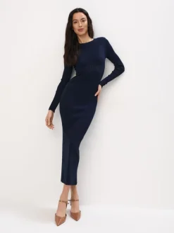 MOHITO Czółenka na szpilce beu017cowy Fashion
