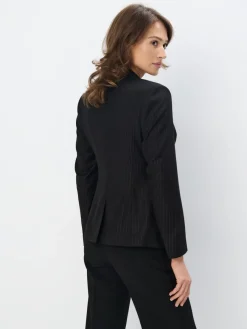 MOHITO Dopasowana marynarka czarny Fashion