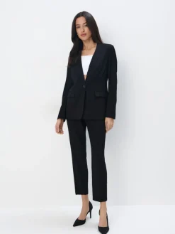 MOHITO Eleganckie czarne spodnie czarny Sale