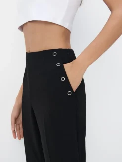 MOHITO Eleganckie czarne spodnie czarny Sale