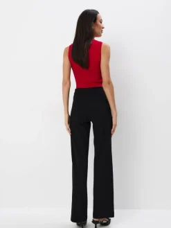 MOHITO Eleganckie czarne spodnie czarny Clearance