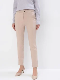MOHITO Eleganckie spodnie beu017cowy Sale