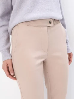 MOHITO Eleganckie spodnie beu017cowy Sale