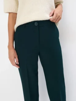 MOHITO Eleganckie spodnie zielony New