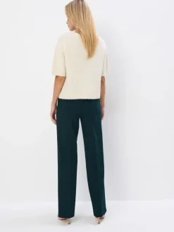 MOHITO Eleganckie spodnie zielony New