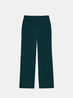 MOHITO Eleganckie spodnie zielony New