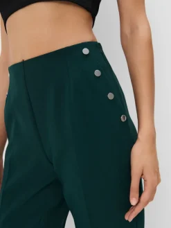 MOHITO Eleganckie spodnie zielony Discount