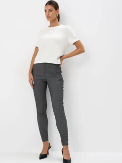 MOHITO Eleganckie spodnie skinny wielobarwny Online