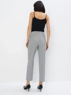 MOHITO Eleganckie spodnie w kratę wielobarwny Online