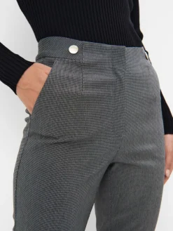 MOHITO Eleganckie szare spodnie wielobarwny Hot