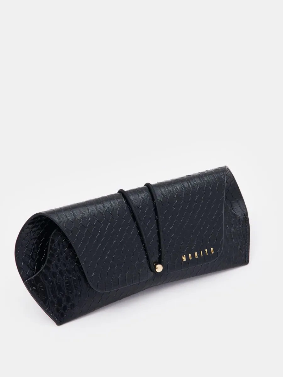 MOHITO Etui na okulary czarny Discount