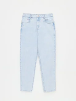 MOHITO Jeansy mom slim push up niebieski Online