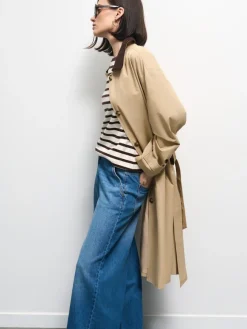 MOHITO Jeansy palazzo niebieski Fashion