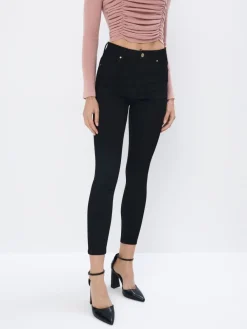 MOHITO Jeansy skinny czarny Sale