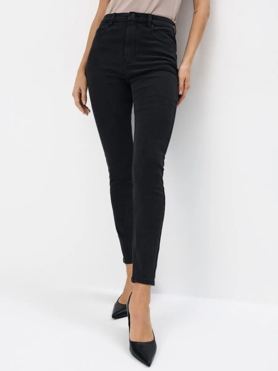 MOHITO Jeansy skinny czarny Online