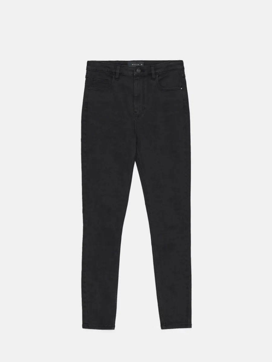 MOHITO Jeansy skinny czarny Online