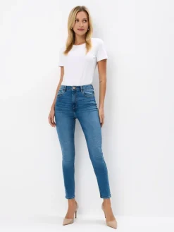 MOHITO Jeansy skinny niebieski Hot