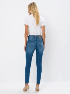 MOHITO Jeansy skinny niebieski Hot