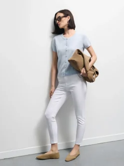 MOHITO Jeansy skinny biau0142y Fashion