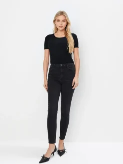MOHITO Jeansy skinny czarny Sale