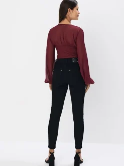 MOHITO Jeansy skinny czarny Clearance