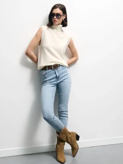 MOHITO Jeansy skinny niebieski Discount