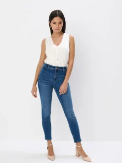 MOHITO Jeansy skinny niebieski Best