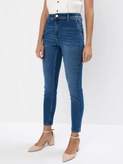 MOHITO Jeansy skinny niebieski Best