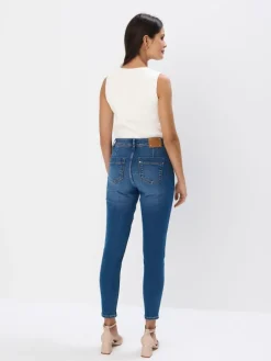 MOHITO Jeansy skinny niebieski Best