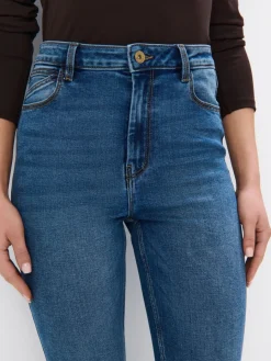 MOHITO Jeansy skinny niebieski Outlet